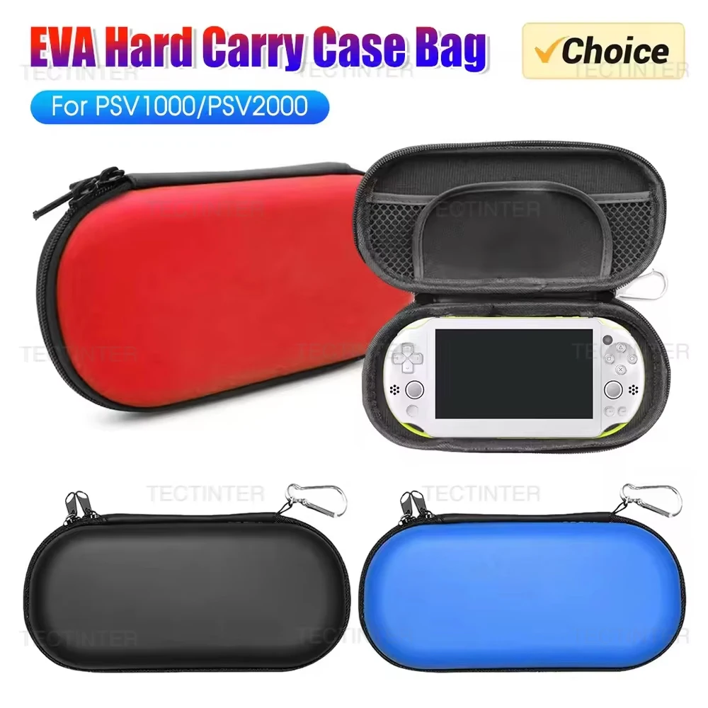 Estuche Rígido Anti-Golpes de EVA para Consola Sony PS Vita PSV 1000 2000 Slim, Bolsa de Transporte para Consola de Juegos Portátil SF2000