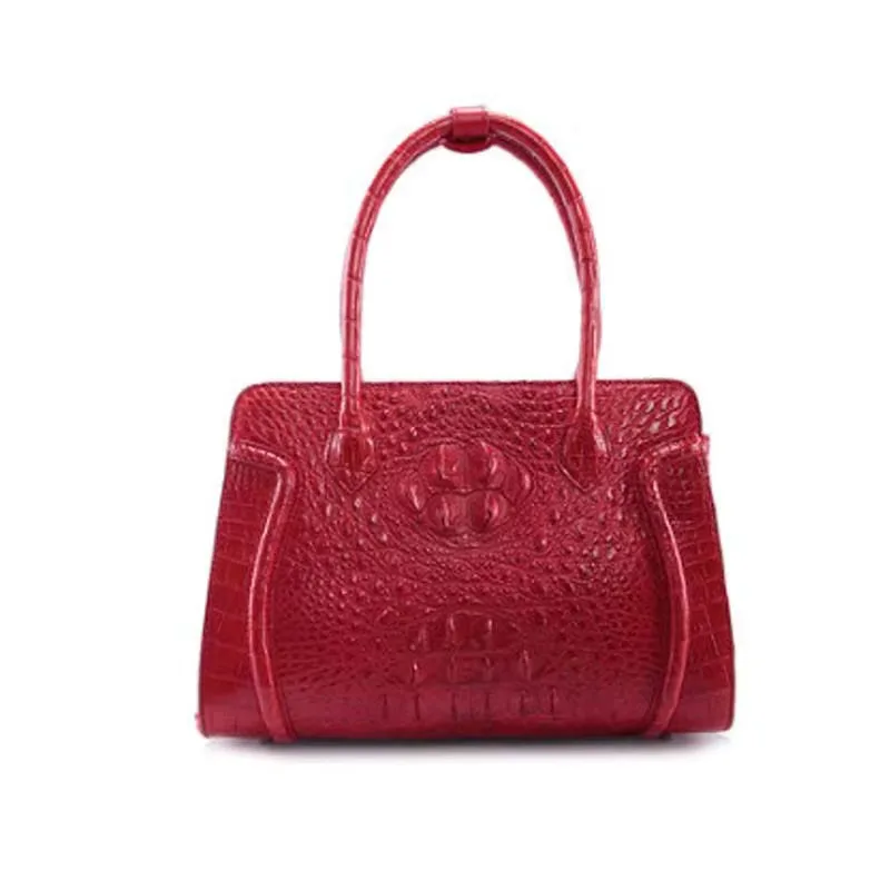 

weitashi new Crocodile skin handbag for lady classic fashion women handbag female bag