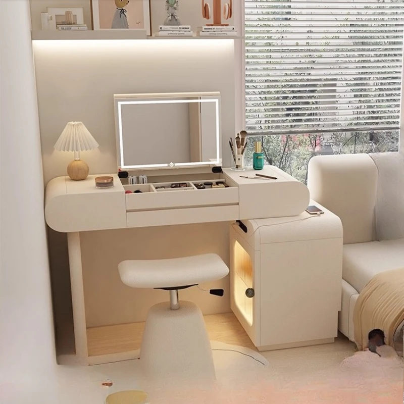 

Makeup Mirror Dressing Table Accessories Desk Chair Luxury Computer Vanity Table Bedroom Organizer Vestidores Trendy Furniture
