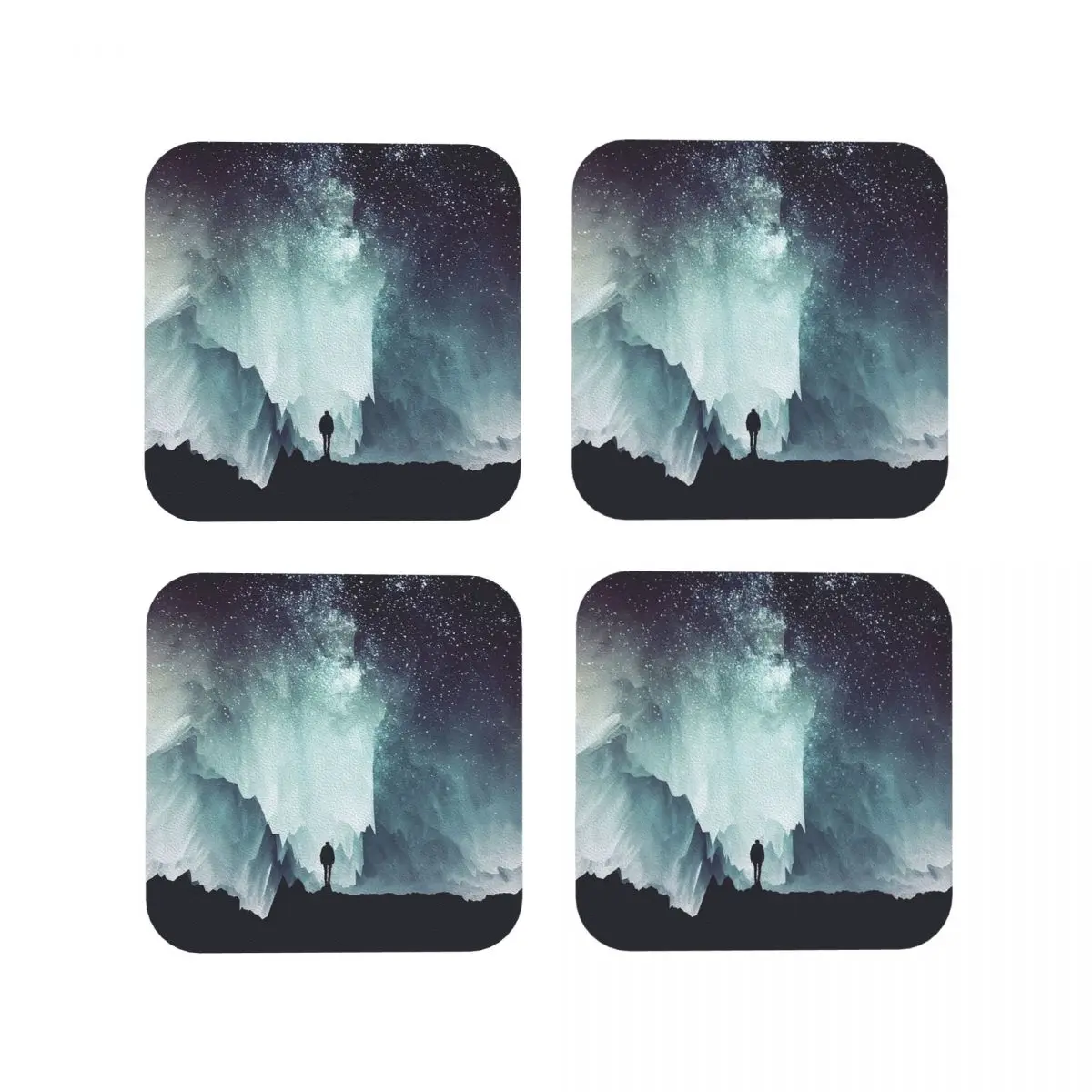 

Северные подставки, кухонные салфетки, нескользящие изоляционные коврики для чашек, кофейные коврики для декора, домашняя посуда, подушечки, набор из 4 шт.