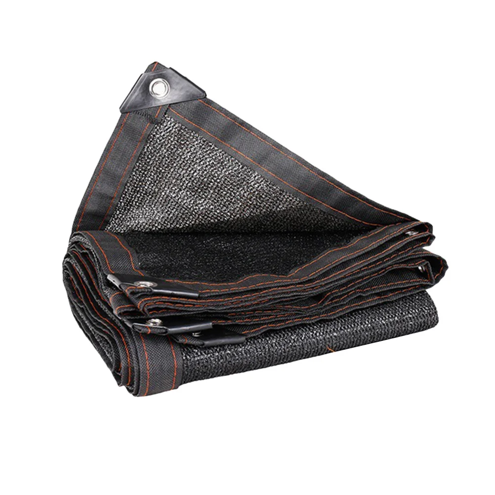 1 قطعة 8 خياطة شبكة تظليل 4X4 متر سميكة واقية من الشمس شبكة دائم مقاوم للماء تنفس حديقة تغطية النباتات حماية من الأشعة فوق البنفسجية