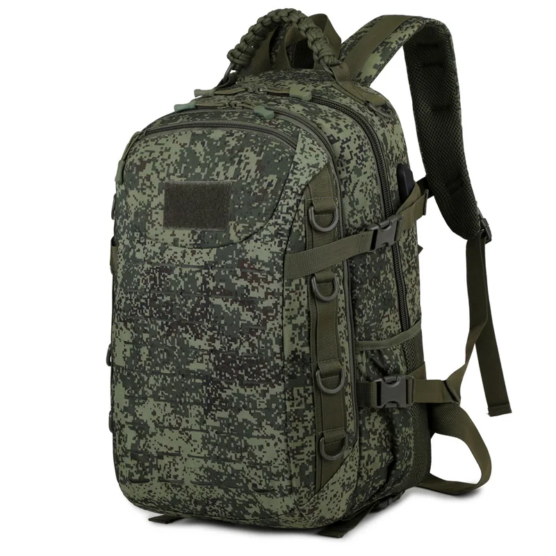 EMR sac à dos tactique extérieur sac de randonnée de grande capacité sac à dos de voyage de Camouflage