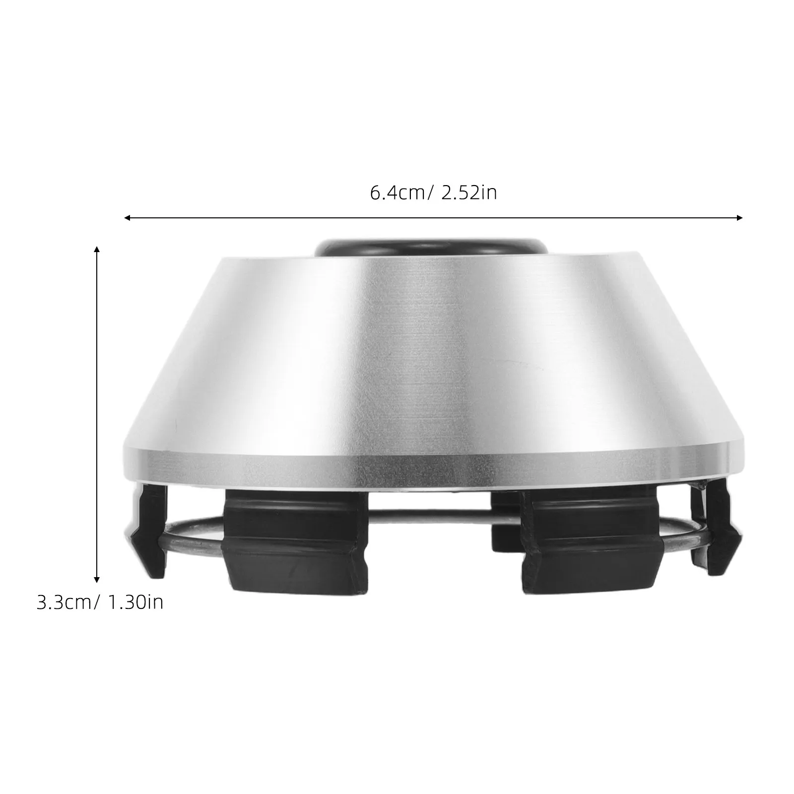 Aluminum Wheel Center Cap 61Mm Inner Diameter Alloy Lightweight Racing Performance Wheel Hub Protector High Temperature
