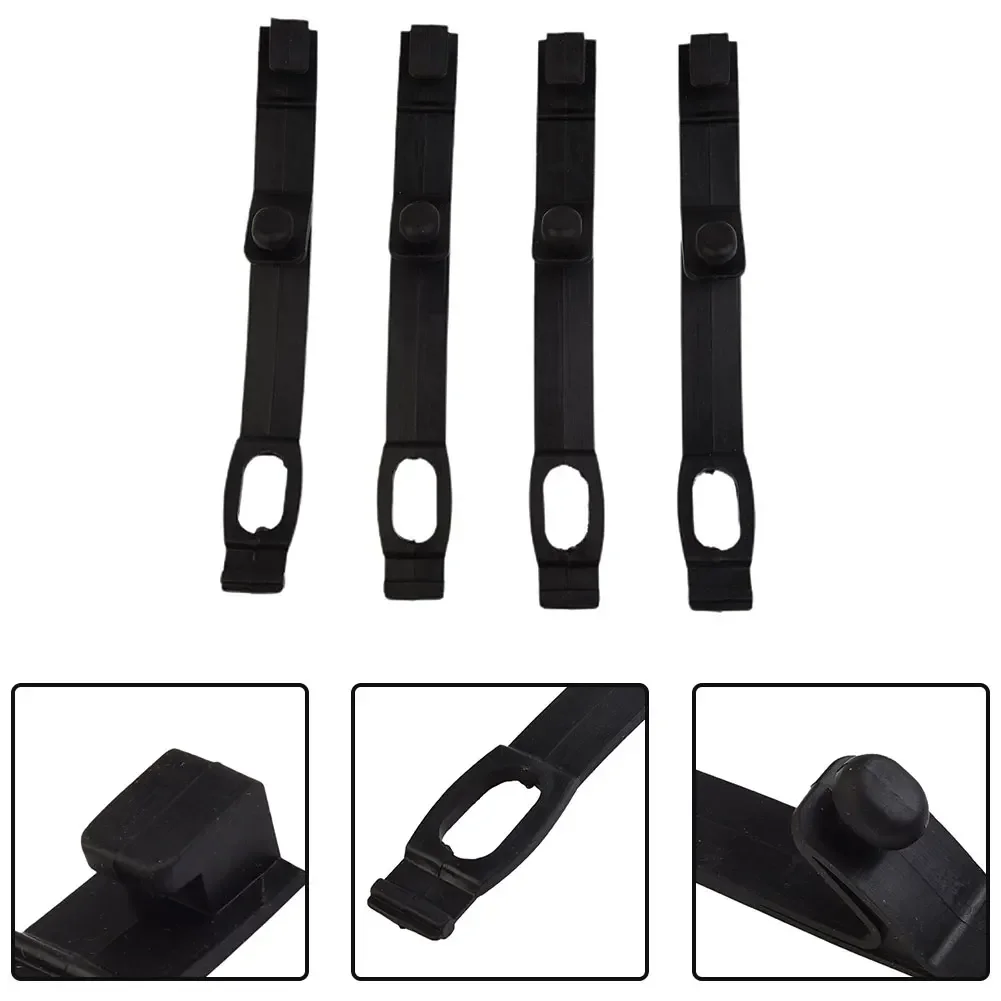 4pcs Motorcycle Headlight Rubber Straps Headlight Fixing Rubber Strip For Mountain Mud Bike Inverted Shock 19.2x2.4cm