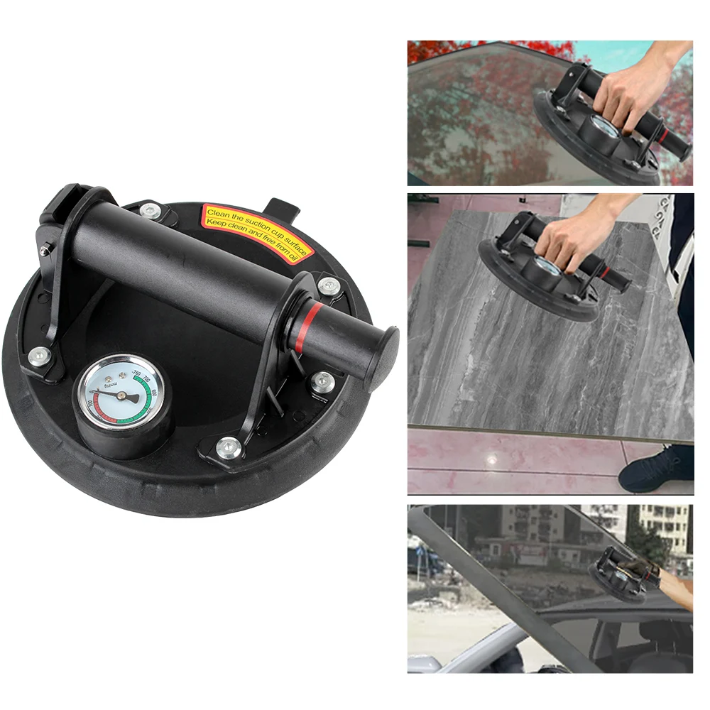 160 Kg Carrying Capacity 8 Inch for Granite Tile Glass Manual Lifting Upgraded Version Vacuum Suction Cup Heavy Duty Lifter