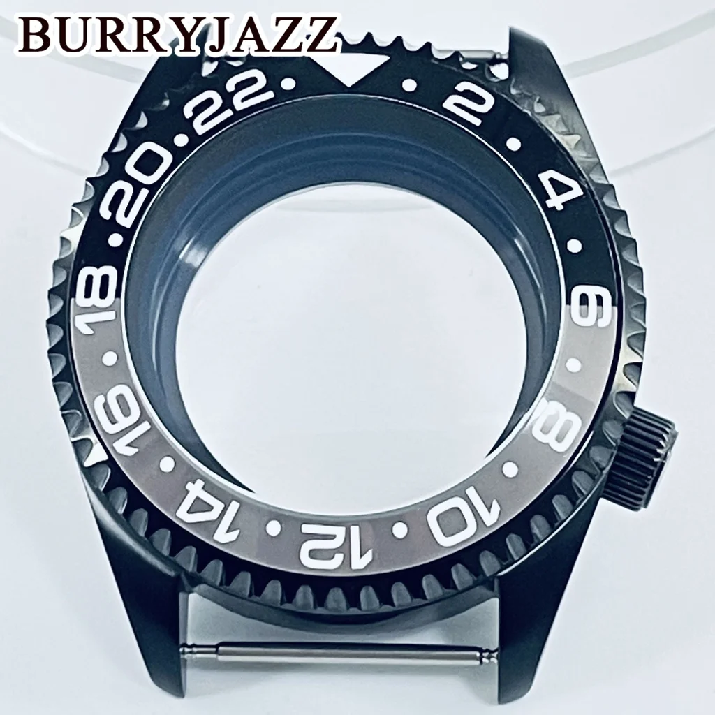 

BURRYJAZZ 42mm The Improved SKX007 Stainless Steel Watch Case Waterproof Sapphire Crysta Fit NH34 NH35NH36 Movement 28.5mm Dial