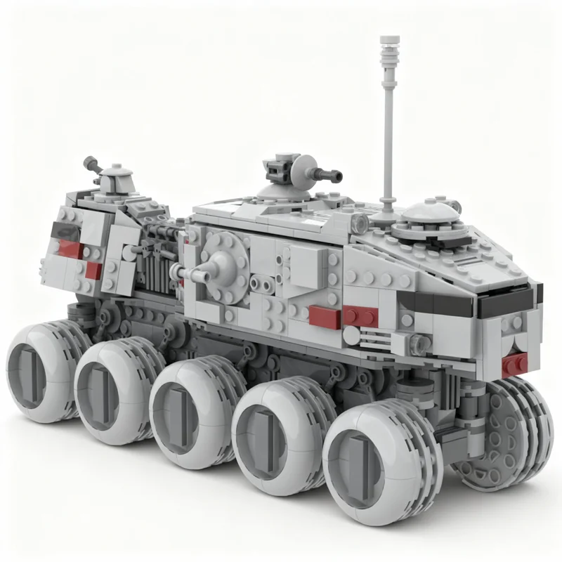 944 детали MOC HAVw-A6 Juggernaut Star Battle, модель из строительных блоков, игрушка для сборки, коллекция идей, DIY, образовательный, креативный художественный экспонат.