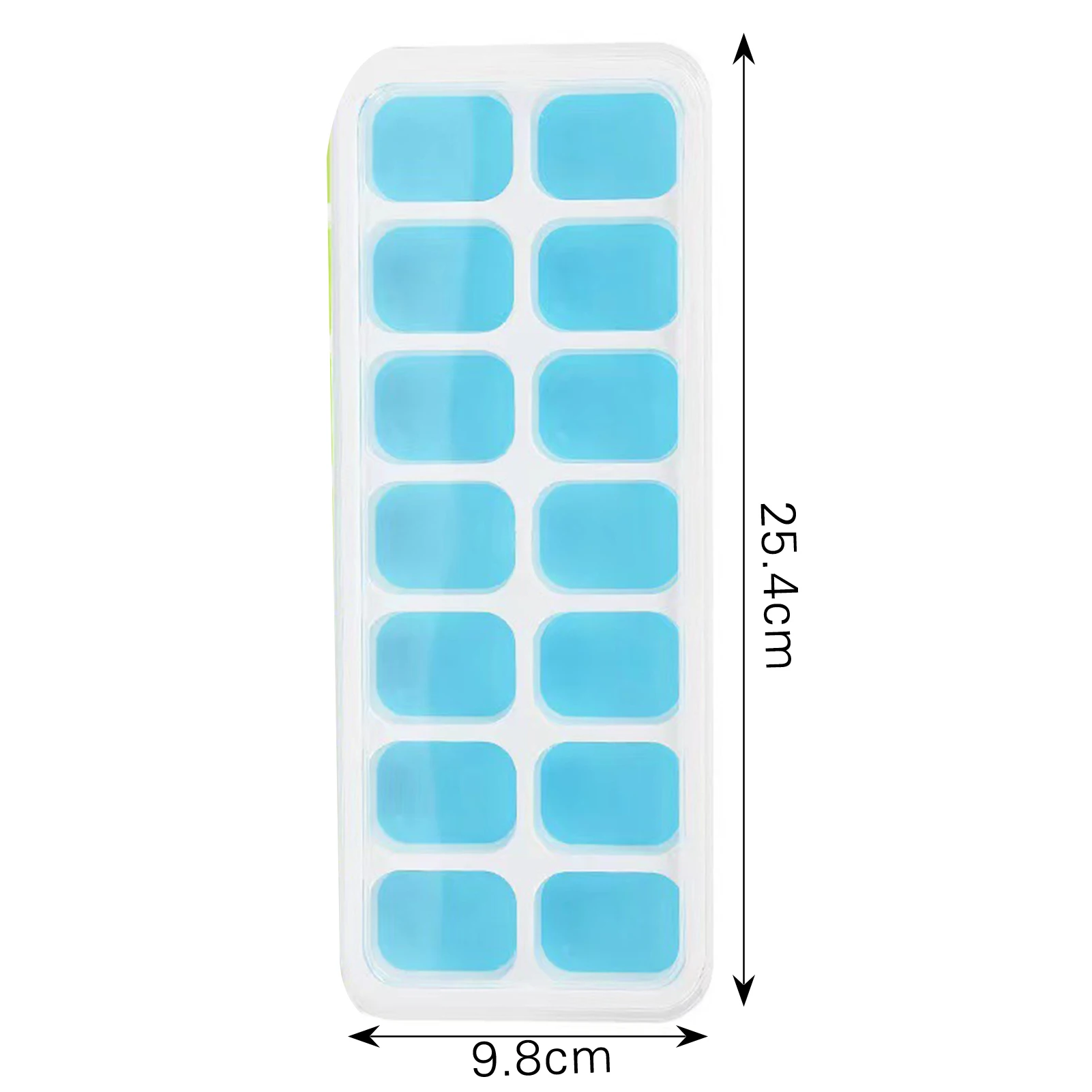 Reusable Ice Cube Mold Easy Release Flexible DIY Ice Mould with Covers Stackable Ice Tray For Bar Cocktail Freezer Kitchen Tools