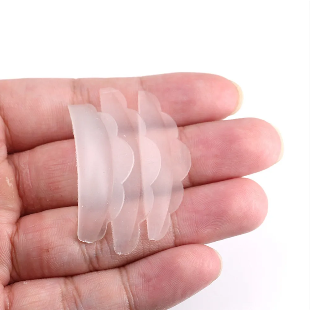 6Pcs Silicone Eyelash Perm Reusable Lash Lift Pads For Makeup Artist Small Medium Large Sizes Curler Shield Kit