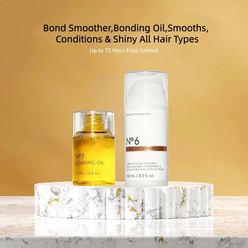 

Hair Care Shine Hair Gift Set No.6,7 Bond Smoother,Bonding Oil Sets To Hydrate & Control Frizz,for Coily,Curly,Straight & Wavy