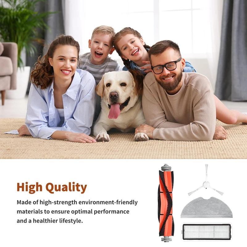 MAKE-запасные части для пылесоса Dreame D9, D9 Max, D9 Pro, L10, L10 Pro, основная щетка, боковая щетка, фильтры, ткань для швабры