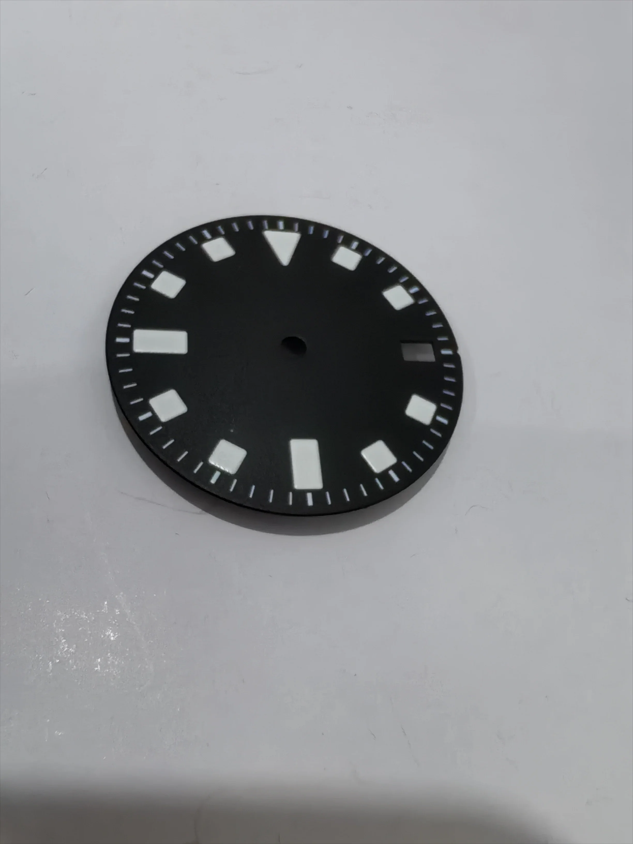 Net version matte black single calendar universal modified submarine NH35 NH34 other movements 28.5MM