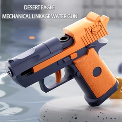 Mini pistola ad acqua manuale Desert Eagle Pistola Gioco di tiro Combattimento Pistola giocattolo Gioco d'acqua Giocattoli estivi all'aperto per bambini Ragazzi Regali