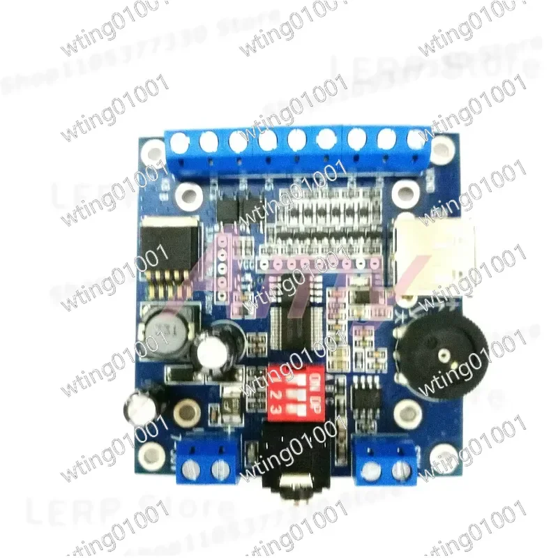 for BY-F610 12V 24V Digital Audio Decoder Board with USB Flash Drive Support Voice Playback Sound Broadcast Module for DIY