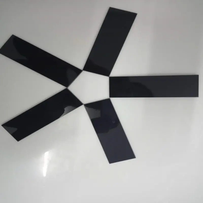 UV Spectrophotometer Filter Glass Filter Color Glass Filter for Stray Light Removal Triple-Handheld Dark Box Specialized