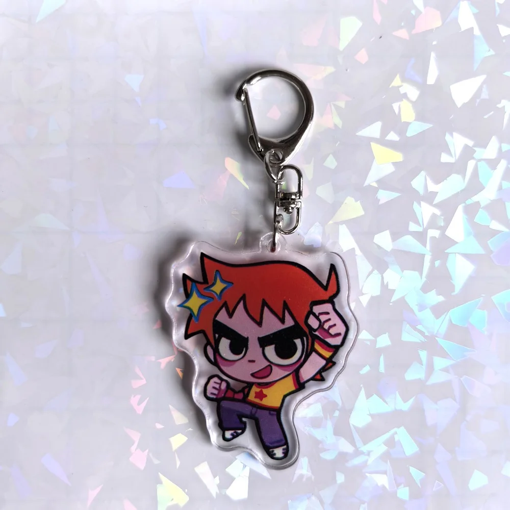 Crooked Boy Scott Pilgrim Acrylic Keychain