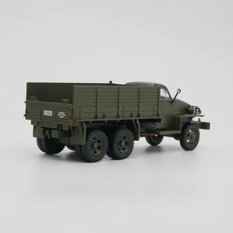 Diecast IXO-Modelo de Caminhão Militar Americano, Brinquedo Colecionável, Escala 1:43, Studebaker US6, Segunda Guerra Mundial, Liga, Lembrança, Presente