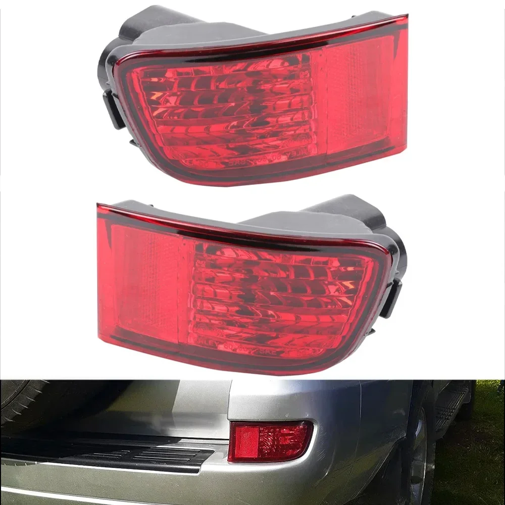 Car Rear Fog Lamp Left Right Rear Bumper Reflector Light Fog Lamp Assembly Fits For 02 - 09 Toyota Land Cruiser Prado 120 Series