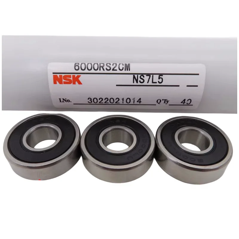 

20pcs Original NSK high speed bearing 6000-2RS 10*26*8mm 6000LU 6000DDU 6000VV deep groove ball bearings 6000 6000RS 10x26x8 mm