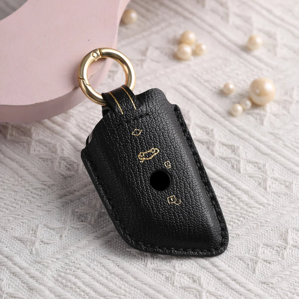 Leather Car Key Cas…