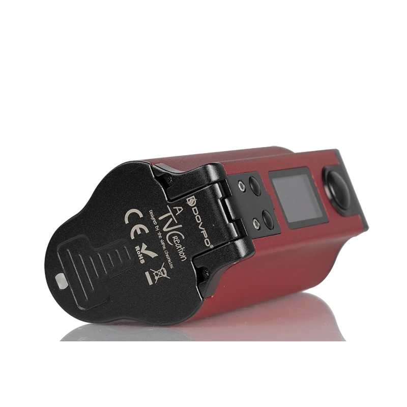 Original DOVPO Topside Squonk Box Mod 200W 510 Connection Electronic Cigarette Vaporizer By Dual 18650(no) Batteries