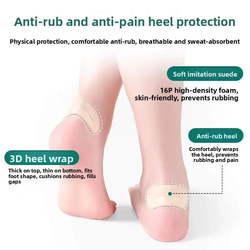 Anti-Fall Heel Pads Unisex High Heel Loafers Shoe Accessories Foot Protection Half Size Pad Shock Absorption for Men And Women