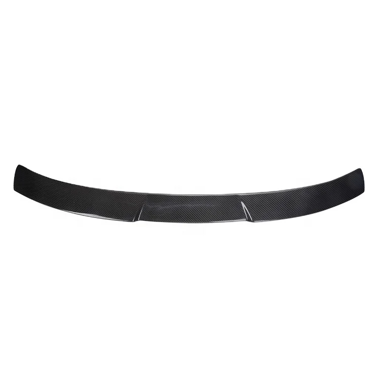 

2016-2018 For Civic 10th Gen V-Style Single Carbon Fiber Roof Spoiler Rear Wing Glossy Carbon Black For Replacement