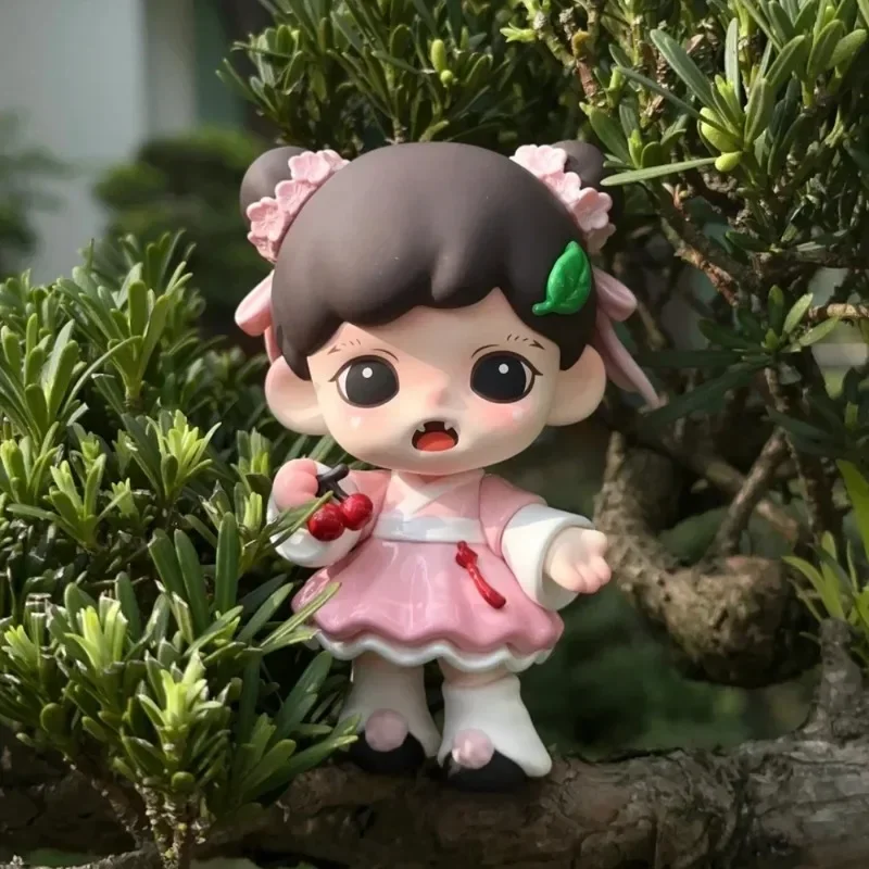 ZORAA 3rd LINGLONG FU Blind Box Mystery box Kawaii Anime Pop Leuke Mystery Box Beeldje Verrassingscadeau voor Meisje Kinderen Verjaardag Speelgoed