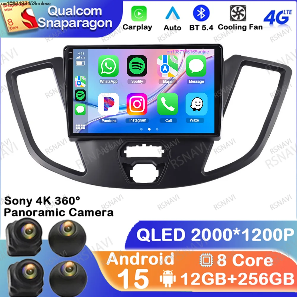 

Car Radio Android 15 For Ford Transit Tourneo Custom 2013 2014- 2020 2021 Mercedes W204 Opel Astra H Car Vacuum Cleaner Golf Mk5