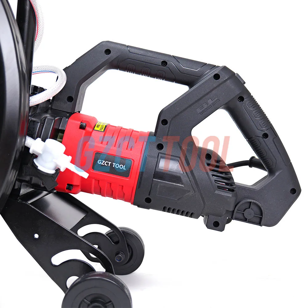 DC520 3500W Electric Cutter Hand Held Concrete Cutting Machine 220V 8inch Depth for Construction Sites and Demolition Work