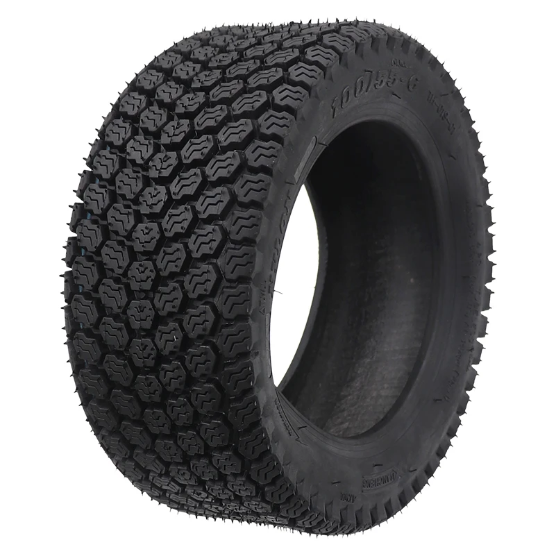 100/55-6 Airless Vacuum Tubeless Tyre Offroad Replacement Wheel FOR Scooter Go Kart ATV Quad Vehicle Spare Components
