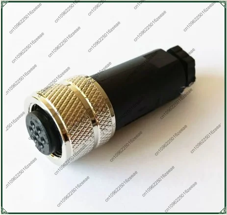 1pc 7 core hole hydraulic proportional valve 7p servo plug docking