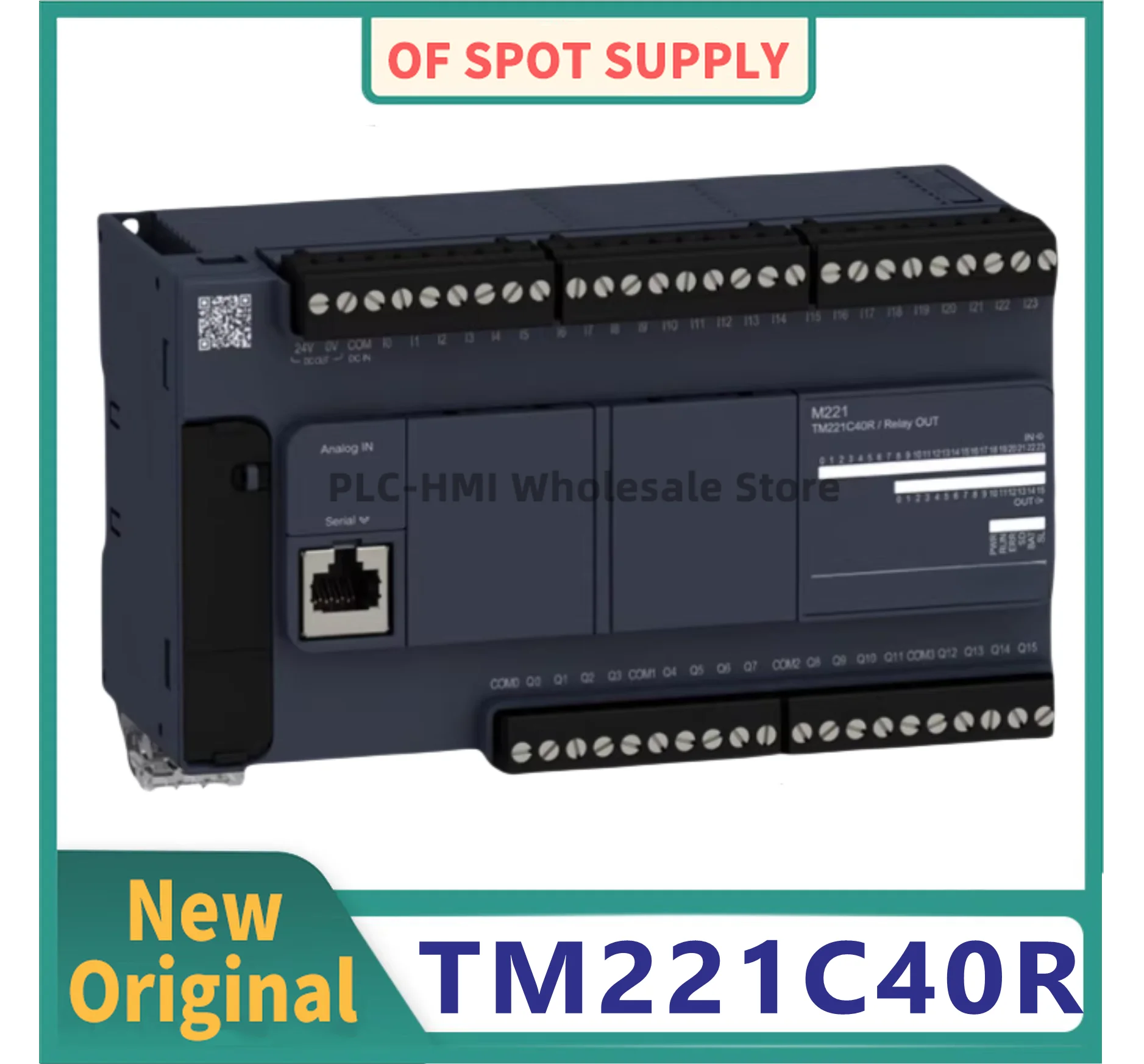 TM221C40T And TM221C40R  Original LPC Module of Programmable Logic Controller. . in stock