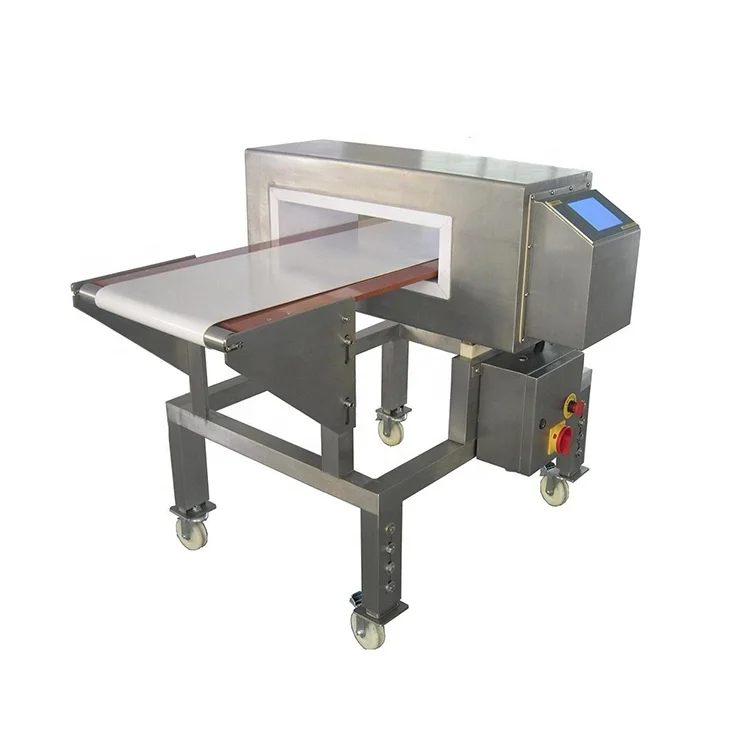 Food grade belt conveyor metal detector for food industry, Metal detector for food