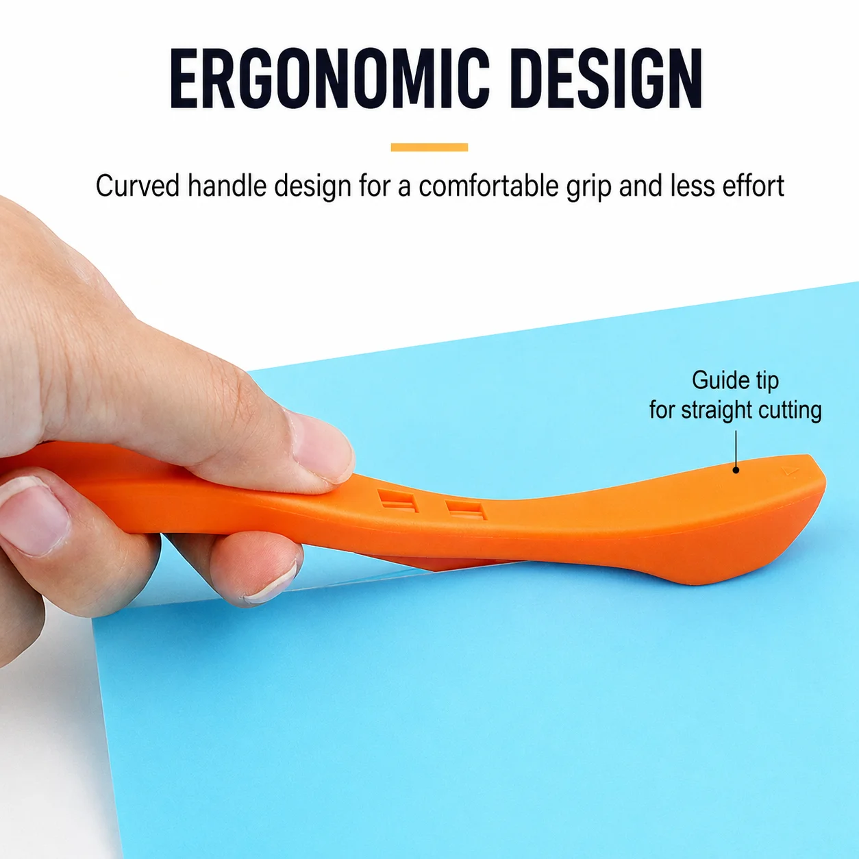 5 Colors Vinyl Wrap Cutting Tool Ergonomic Handle Utility Cutter for Auto Detailing Car Film Tint Wrap Craft Blade Tool