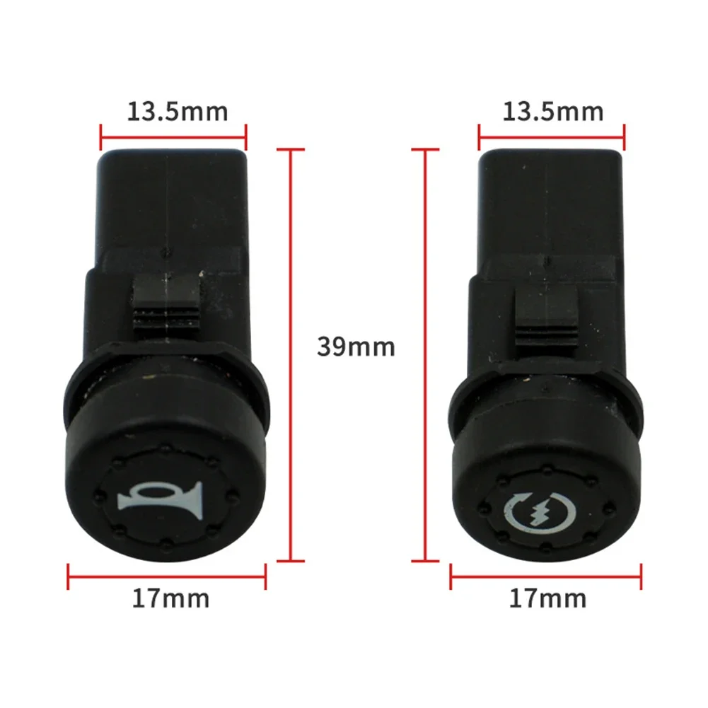 1/5pcs Turn Signal High Low Beam Headlight Switches Fits For PIAGGIO RAI125 FLY125 FLY100 Motorcycle Switches Button Horn Turn S