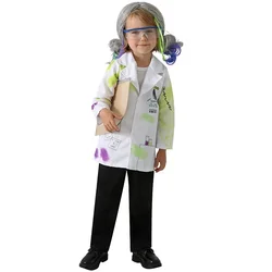 Children's Day Kindergarten Performance Costumes Mad Scientist Role Play Costumes Halloween Costumes for Women