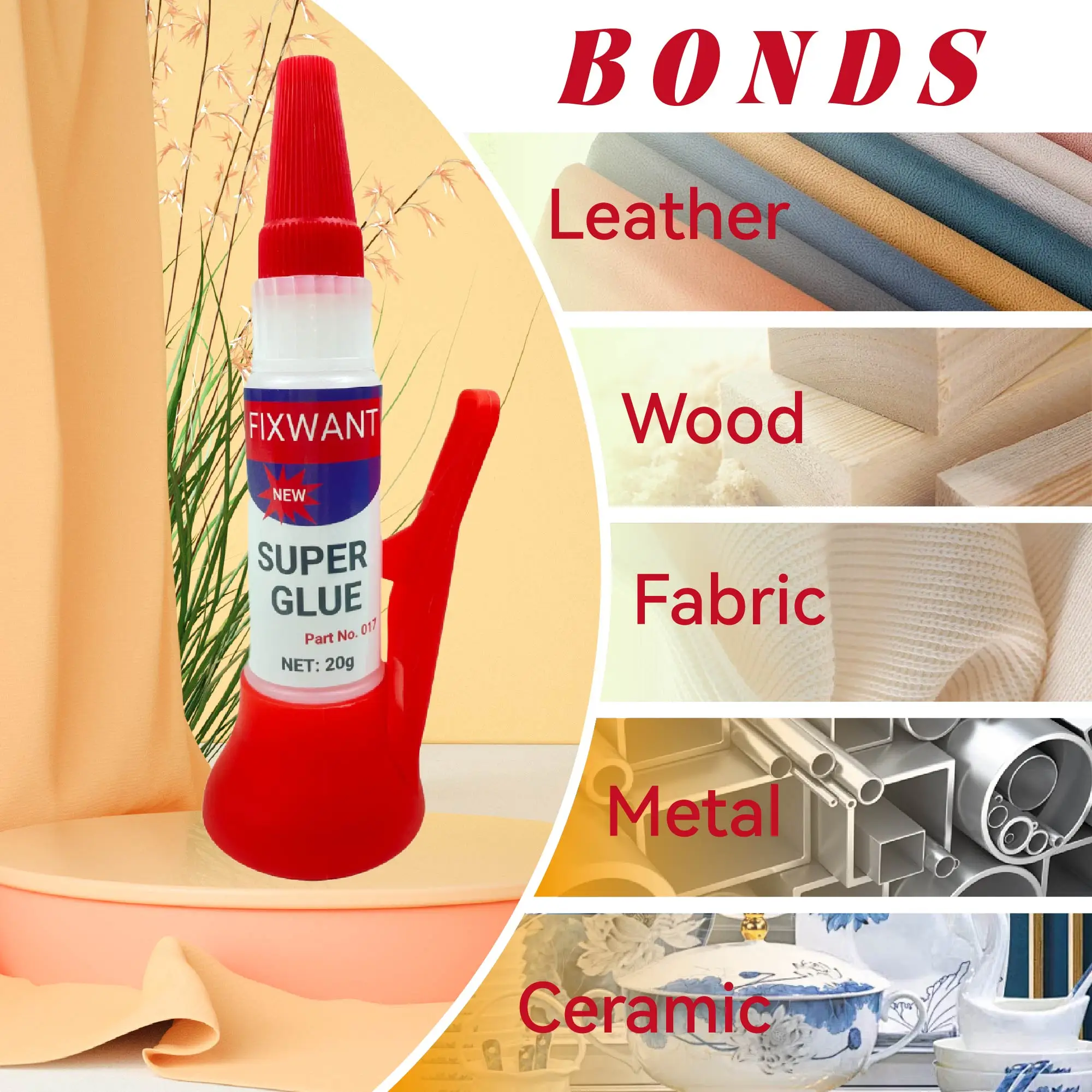 Colla per saldatura - Adesivo super resistente per metallo, plastica, gomma, ceramica, riparazione fai-da-te - Impermeabile e ad alta resistenza 10 g / 35 g