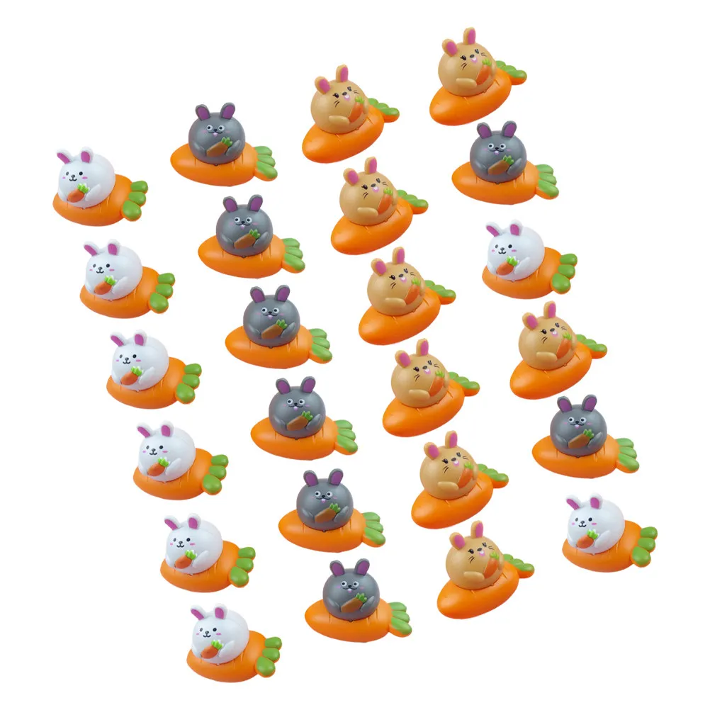 1 Set de Coches de Juguete de Conejo y Zanahoria, Mini Coches de Fricción para Niños, Coches de Empuje de Dibujos Animados, Bonitos Regalos para Niños, Rellenos para Cestas de Pascua, Vehículos Impulsados por Fricción
