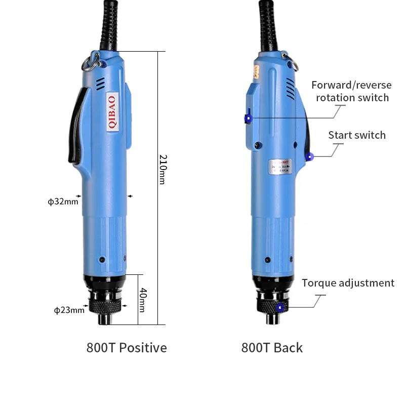 【2026】800T Automatic Electric Screwdriver Hand Drill Power Tool Electric Screwdriver Industrial Precision view 4
