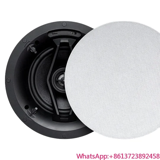 

2* Hi-Fi Sound Smart Speakers In-Ceiling 5.25 Inch for Home Theater Commercial Stereo Background Music System S56 with Bluetooth