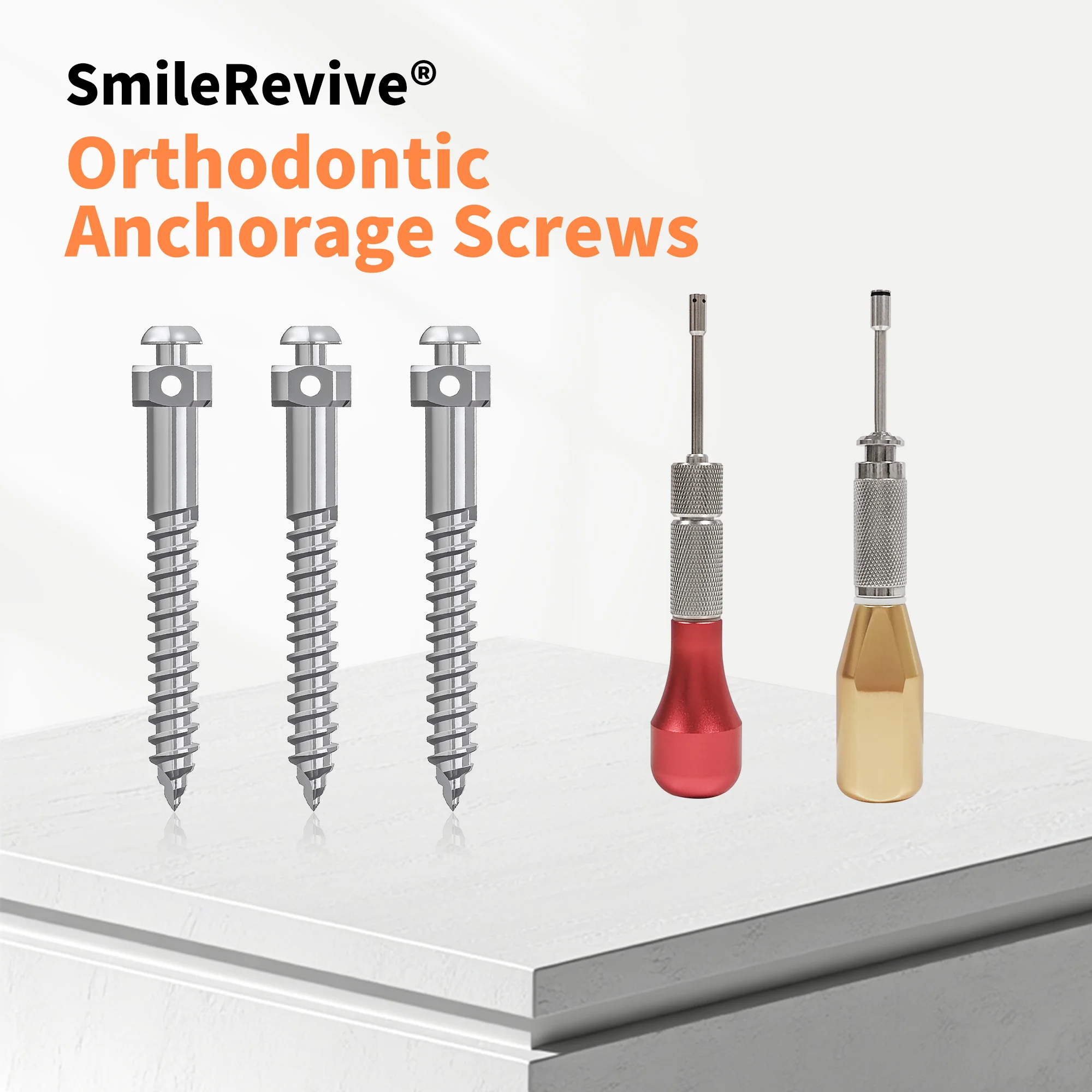 

Стоматологические ортодонтические анкерные винты SmileRevive ‌ Временное фиксирующее устройство: стоматологический мини-винт и отвертка