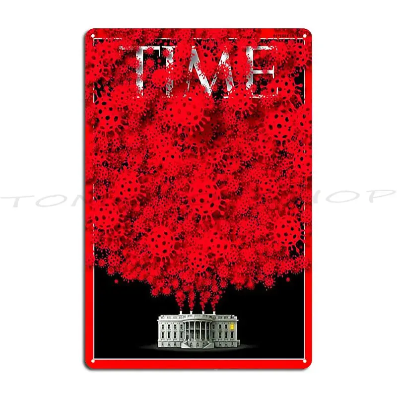 Fight agains virus Social Distance Thing Metal Plaque Poster Club Decoration PaintingGarage Designing  Tin Sign Poster