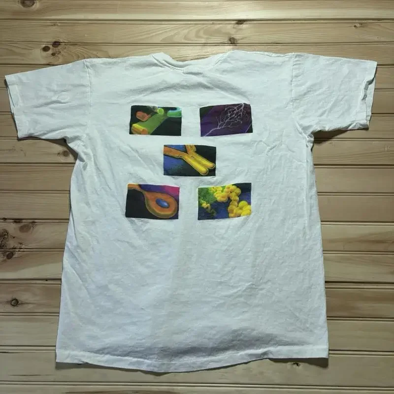 Vintage 80S 90S Fisher Biotech Scientific Tech Promo Art Science T Shirt Size Xl