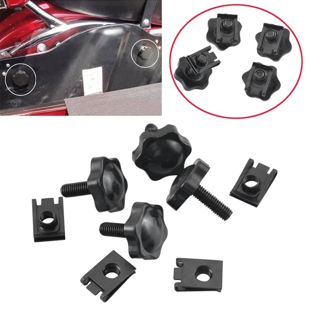 4X Saddlebag Lock Theft Deterrent Mounting Bolt Screw Fit For  FLHT FLHTCU 2024 Hot Sale Brand New And High Quality