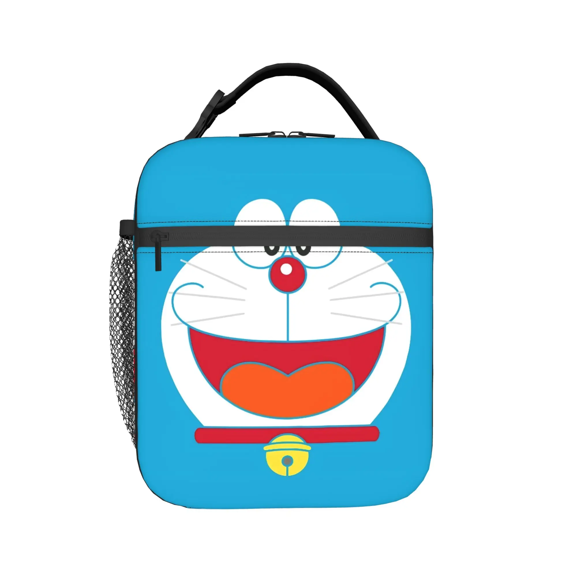 

doraemons blue cats cat Accessories Insulated Lunch Bags For School Food Storage Bag Reusable Cooler Thermal Lunch Box
