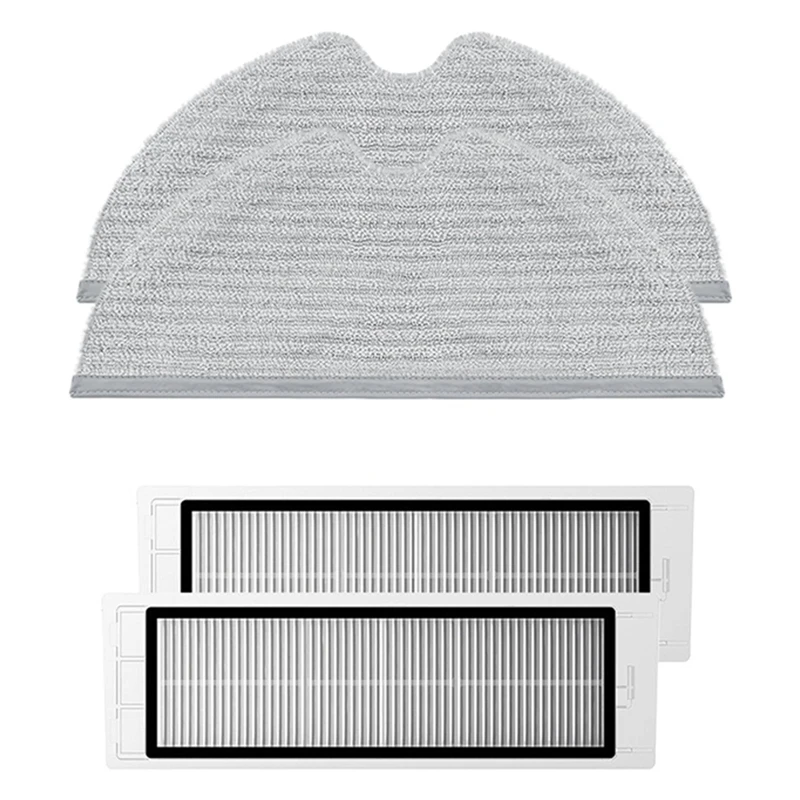 AT17 для XiaoMi Roborock S5 Max S50 S5 S6 S60 Pure S5Max вакуумные аксессуары ткань для швабры детали HEPA-фильтра