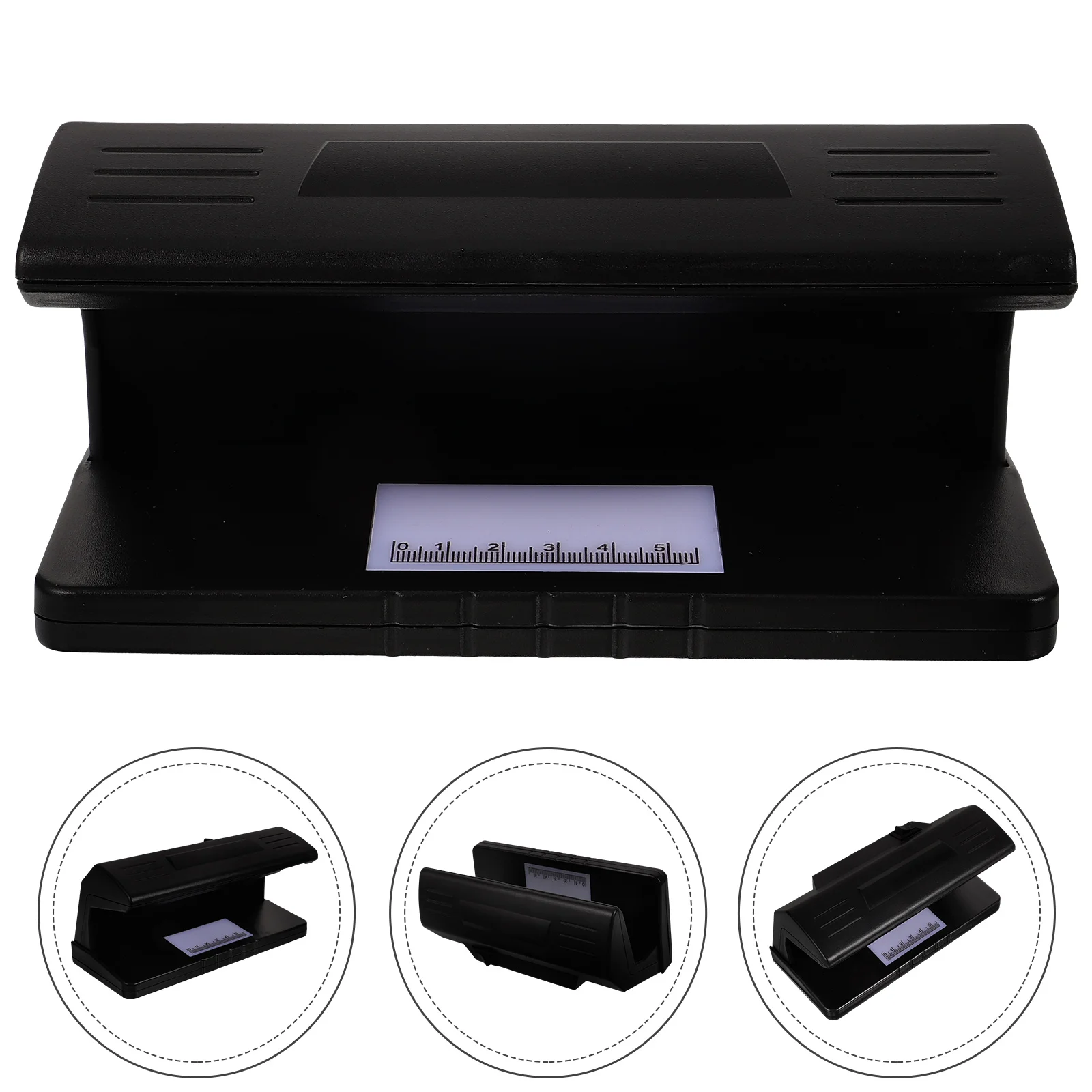 Counterfeit Cash Professional Currency Daily Use Money UV Portable Black Small Travel