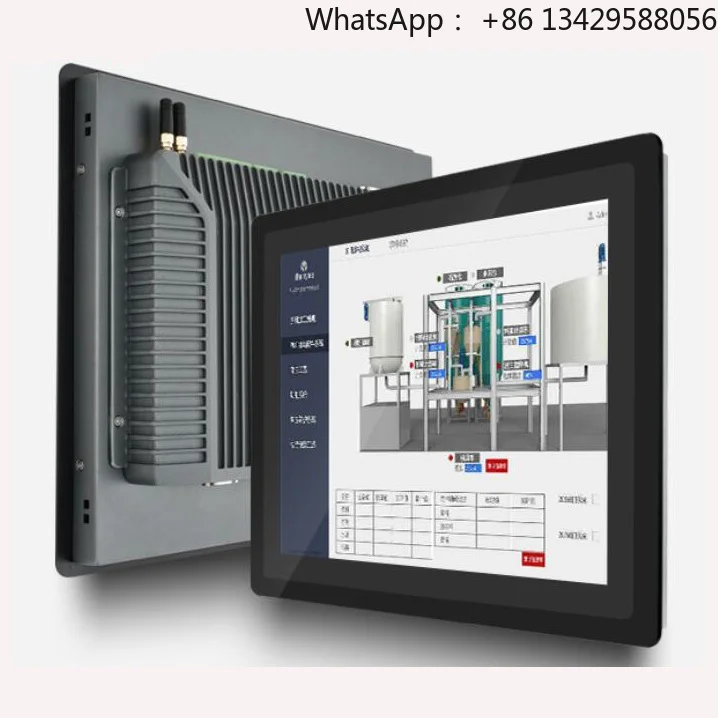 19 Inch All-In-One Industrial Grade Computer Fanless Industrial Panel PC With J1900 J4125 Processor and Resistive Touchscreen