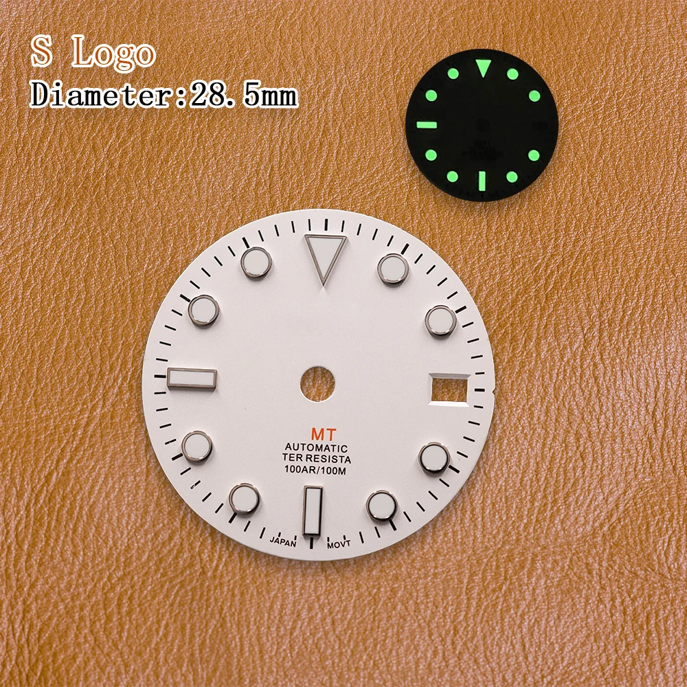 S Logo Dial 28.5mm White NH34 - Exhibition Caseback ulasan dan harga